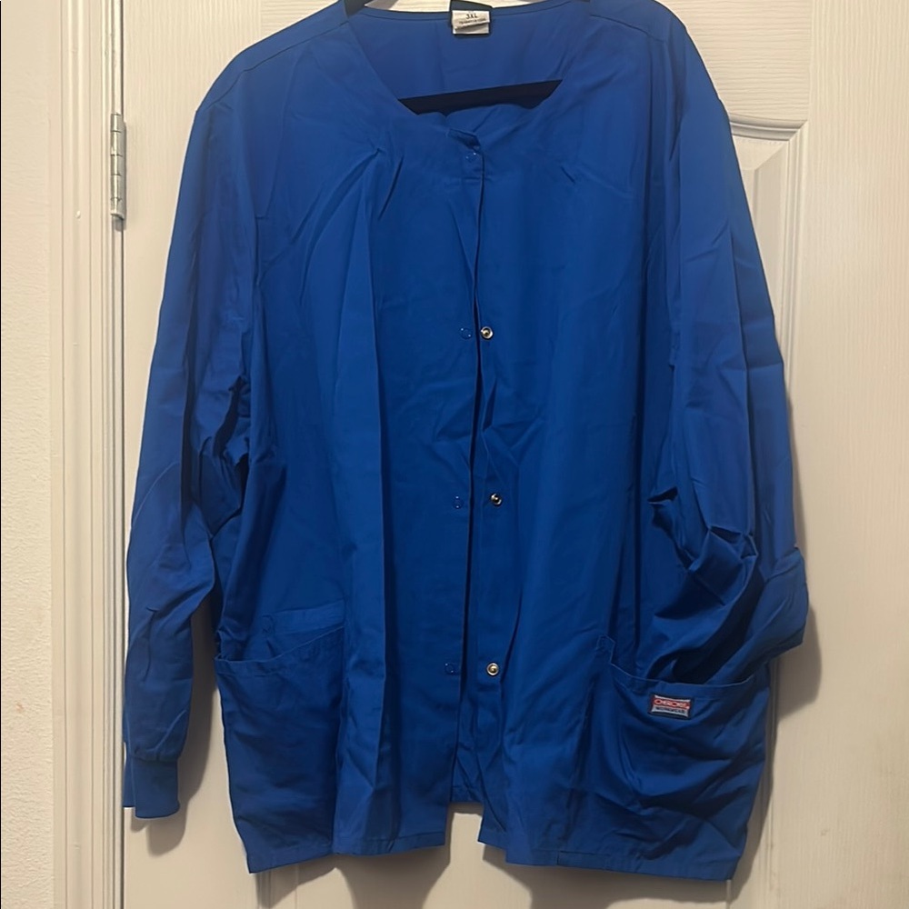 Cherokee Blue Women's warmup scrub Jacket
